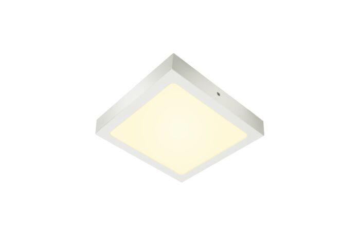 SENSER 24, Indoor, stropní LED svítidlo, hranaté, bílé