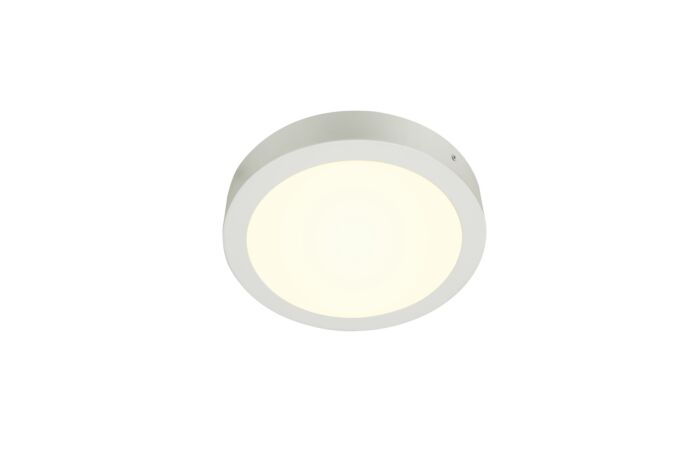SENSER 24 CW, vnitřní LED nástěnné a stropní přisazené svítidlo kulaté bílé, 4000 K