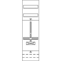 ABB Příslušenství-Skříně-1ZF2 -modul pro 1 elektroměr  2CPX033506R9999