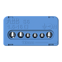 ABB Rozvodnice malé UK600ZKS6B  2CPX063167R9999