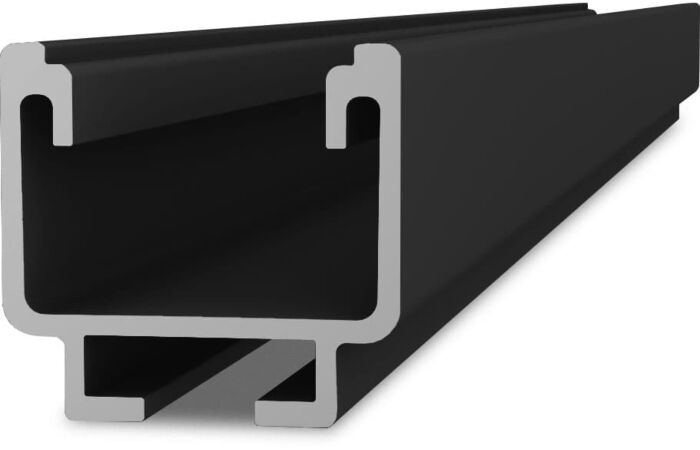 K2 SYSTEMS Lišta SolidRail Light 4.80 m Black