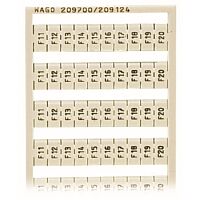 209-787 Vertical marking F1, ..., F10 (1