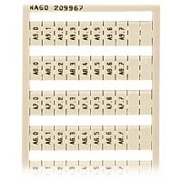 209-967 Vertical marking A0.0, A0.1, ...