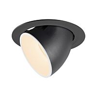 NUMINOS® GIMBLE XL, zápustné stropní svítidlo černé/bílé 2700 K 40°