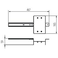 KMCCB200/250 DIN DB24   Adaptér