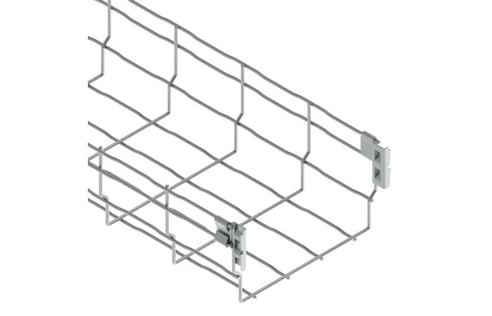 KOPOS Žlab DZI 110X300_BZNCR, drátěný s integrovanou spojkou, délka 3m