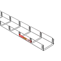 ARKYS Žlab MERKUR kabelový 100/50 M2 GZ délka 2m