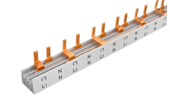 POLLMANN Lišta S-L1+N-L2+N-L3+N-1000/16 propojovací