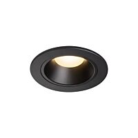 NUMINOS® DL S, vnitřní LED zápustné stropní svítidlo černá/černá 3000 K 40°