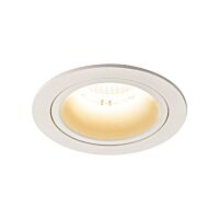 NUMINOS® DL M, vnitřní LED zápustné stropní svítidlo bílá/bílá 2700 K 20°