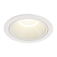 NUMINOS® DL XL, vnitřní LED zápustné stropní svítidlo bílá/bílá 4000 K 40°
