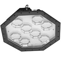 MODUS Svítidlo OKTA, 8x LED , 857, čiré sklo, zdroj 1400mA stmívatelný DALI