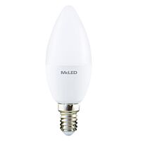 MCLED Žárovka LED 3,5W-25 E14 250lm 4000K úhel 200° svíčka