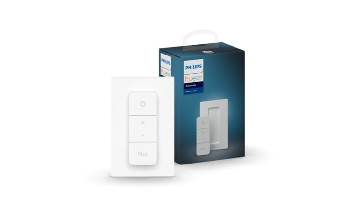 PHILIPS Stmívač Dimmer Switch V2 3V CR2032 knoflíková baterie IP20 bílá