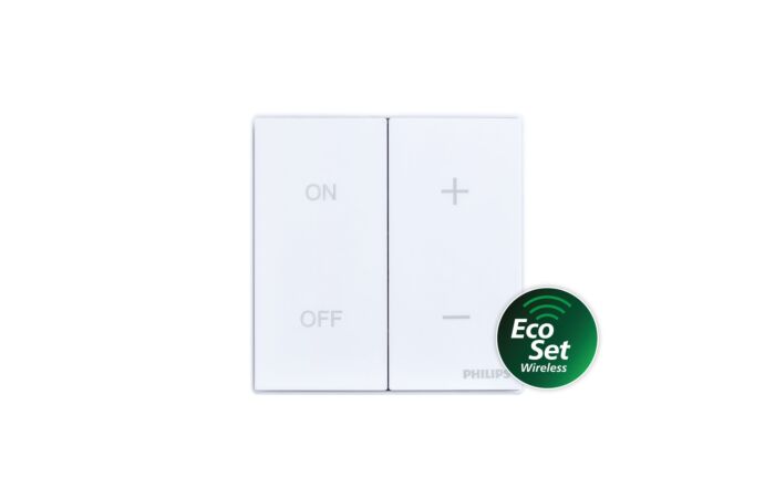 PHILIPS Vypínač EcoSet BLE Wall Switch nástěnný