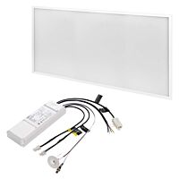 EMOS Panel LED 18W 1900LM  4000K NW EMG  30x60cm nouzový modul IP20 bílá