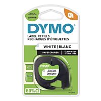 DYMO Páska 59421 12x4 černá na bílé