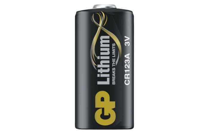 GP Baterie LITHIUM foto CR123A 1450mAh 3V blistr 1ks