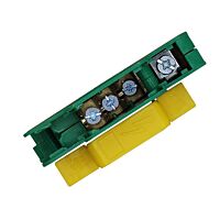 Blok DTB 35/3×16 distribuční žluto-zelen