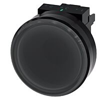 SIEMENS Tlačítko senzorové, 22 mm, kulaté, plast, černá barva, DC24V, 4pólové