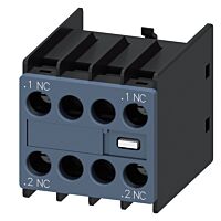 SIEMENS Blok pomocných kontaktů pro elektronické obvody 2 NC, proudová dráha: 1 NC,--,--, 1 NC