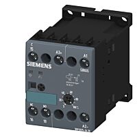 SIEMENS Relé časové, elektronické, se zpožděným přítahem 1 CO, AC/DC 24V, AC100-127V