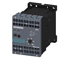 SIEMENS Relé časové, elektronické, se zpožděným přítahem 1 CO, AC/DC 24V, AC100-127V