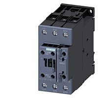 SIEMENS Stykač AC-3, 40A/18,5kW/400V, 3pólový, AC 24V, 50/60Hz 1 NO + 1 NC, šroubová svorka