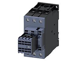 SIEMENS Stykač AC-3, 40A/18,5kW/400V, 3pólový, AC 110V/50Hz 2 NO + 2 NC, šroubová/pružinová svorka