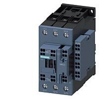 SIEMENS Stykač AC-3, 40A/18,5kW/400V, 3pólový, AC 110V/50Hz 2 NO + 2 NC, šroubová/pružinová svorka