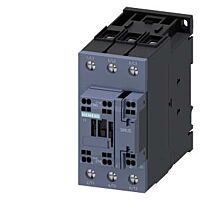 SIEMENS Stykač AC-3, 40A/18,5kW/400V, 3pólový, AC/DC 20-33V, 1 NO + 1 NC, šroubová/pružinová svorka