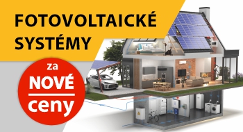 Fotovoltaické systémy nyní za NOVÉ CENY