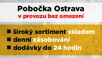 Provoz na pobočce v Ostravě zůstává bez omezení!